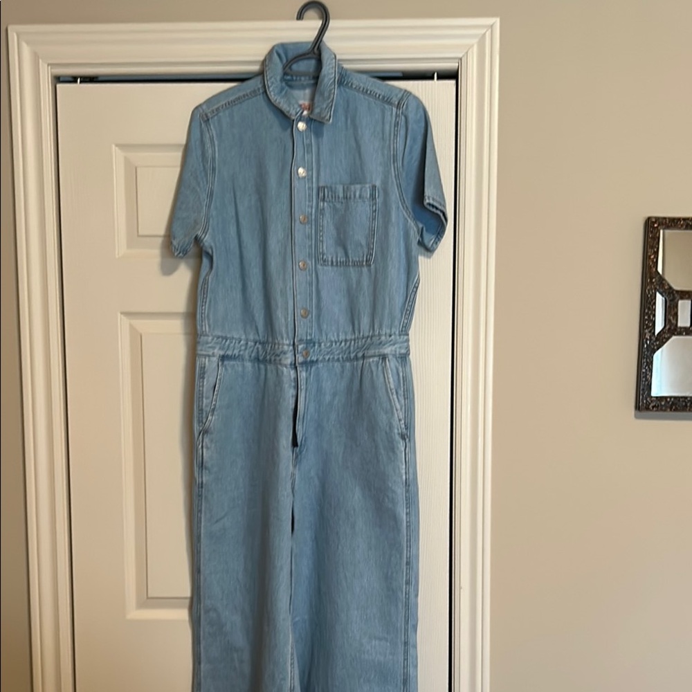 Levi's Light Blue Denim Jumpsuit